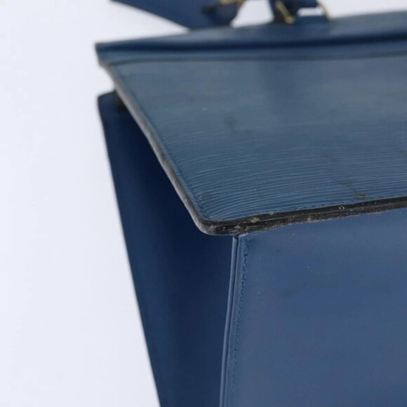 LOUIS VUITTON Epi Riviera Hand Bag Blue M48185 LV Auth 150103 - Picture 3 of 16